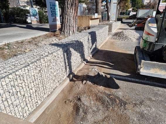 Mise en place du jardin Nice