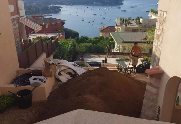 Création de jardins Nice