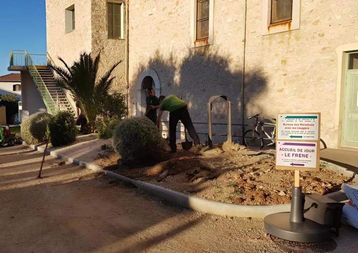 Création d'espaces verts Nice