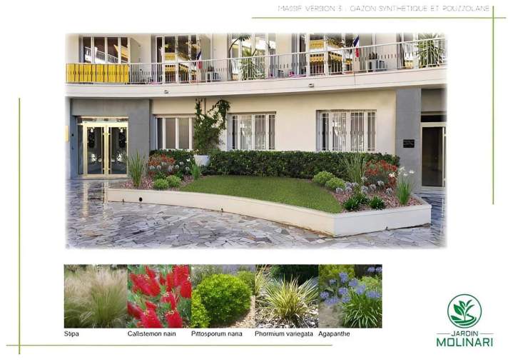 Visualisation paysagère en photomontage Nice